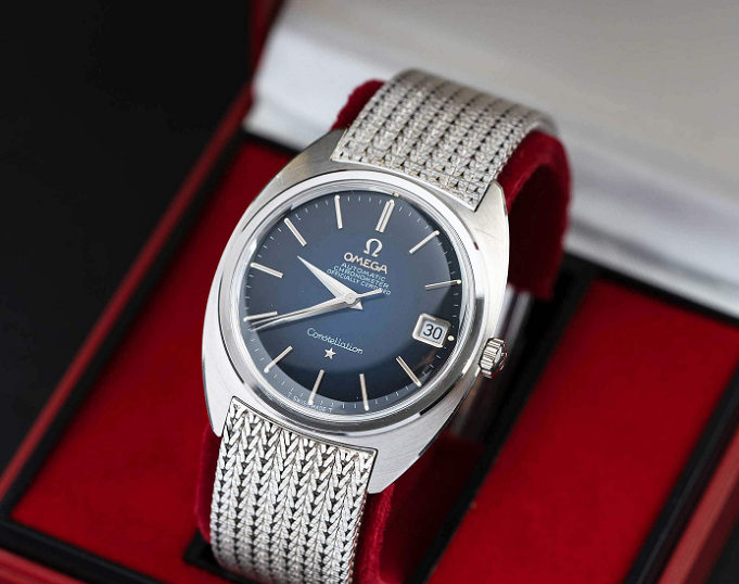 Omega fake uhren Omega Constellation 168.009 "Kleine Abalone-Muschel" Design